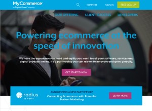 How esellerate.net looks like on a tablet such as an iPad.