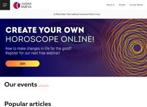 How esotericsworld.com looks like on a tablet such as an iPad.