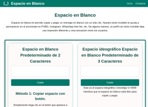 How espacio-en-blanco.net looks like on a tablet such as an iPad.