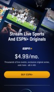 How espnplus.com looks like on a mobile device such as an iPhone.