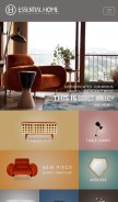 How essentialhome.eu looks like on a mobile device such as an iPhone.