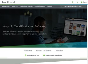 How etapestry.com looks like on a tablet such as an iPad.