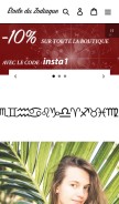 How etoileduzodiaque.fr looks like on a mobile device such as an iPhone.