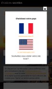 How evasionssecretes.fr looks like on a mobile device such as an iPhone.