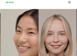 How everiedonation.com looks like on a tablet such as an iPad.