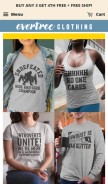 How evertreeclothing.com looks like on a mobile device such as an iPhone.