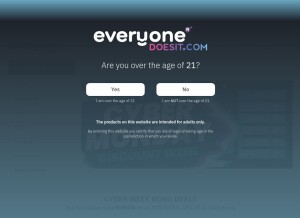 How everyonedoesit.com looks like on a tablet such as an iPad.