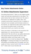 How everythingattachments.com looks like on a mobile device such as an iPhone.