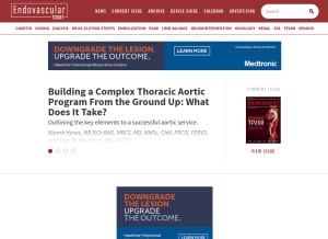 How evtoday.com looks like on a tablet such as an iPad.