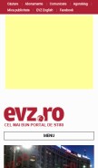 How evz.ro looks like on a mobile device such as an iPhone.