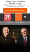 How ewtn.com looks like on a mobile device such as an iPhone.