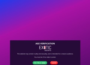 How exoticnigeria.com looks like on a tablet such as an iPad.