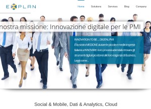 How explan.it looks like on a tablet such as an iPad.
