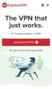 How expressvpn.com looks like on a mobile device such as an iPhone.