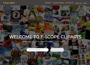 How f-scope.net looks like on a tablet such as an iPad.