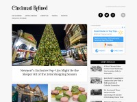 Desktop screenshot for cincinnatirefined.com