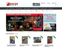 Desktop screenshot for miniaturemarket.com