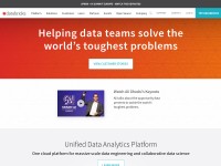 Desktop screenshot for databricks.com