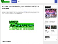 Desktop screenshot for mundofut.cyou