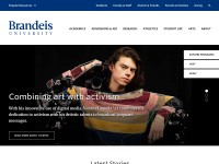 Desktop screenshot for brandeis.edu