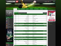 Desktop screenshot for livescore.in