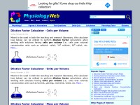 Desktop screenshot for physiologyweb.com