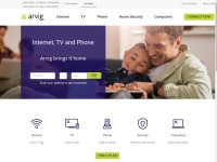 Desktop screenshot for arvig.com