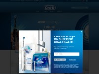 Desktop screenshot for oralb.com
