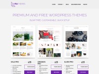 Desktop screenshot for lyrathemes.com
