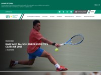 Desktop screenshot for itftennis.com