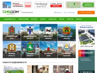 Desktop screenshot for sibdom.ru