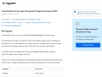 Desktop screenshot for tagguiden.dk