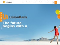 Desktop screenshot for unionbankph.com