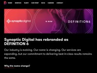 Desktop screenshot for synapticdigital.com
