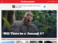 Desktop screenshot for thecinemaholic.com