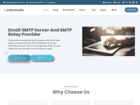 Desktop screenshot for codermails.com