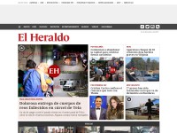 Desktop screenshot for elheraldo.hn
