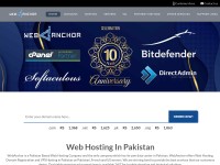 Desktop screenshot for webanchor.net