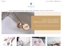 Desktop screenshot for nelagems.lv