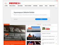 Desktop screenshot for memesplus.net