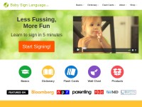 Desktop screenshot for babysignlanguage.com