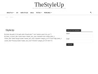 Desktop screenshot for thestyleup.com