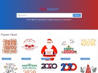 Desktop screenshot for kissclipart.com