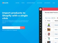 Desktop screenshot for importify.net
