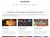 Desktop screenshot for igamehot.net