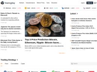 Desktop screenshot for tradingkey.com