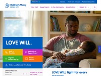 Desktop screenshot for childrensmercy.org