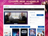 Desktop screenshot for cineplex.com