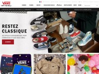 Desktop screenshot for vans.com