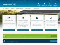 Desktop screenshot for bankofireland.com